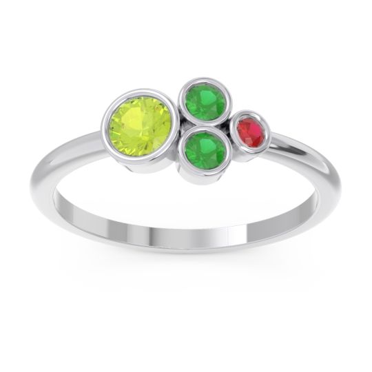 Petite Modern Bezel Utkara Ring