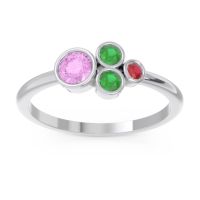 Petite Modern Bezel Utkara Ring