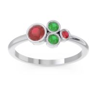 Petite Modern Bezel Utkara Ring