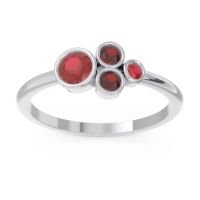 Petite Modern Bezel Utkara Ring