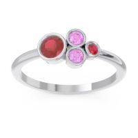 Petite Modern Bezel Utkara Ring