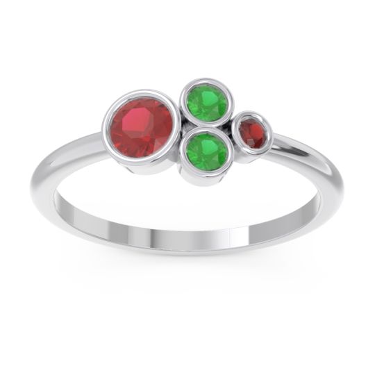 Petite Modern Bezel Utkara Ring