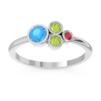 Petite Modern Bezel Utkara Ring
