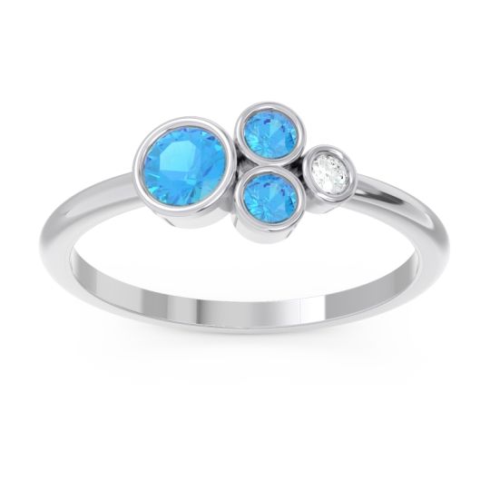 Petite Modern Bezel Utkara Ring