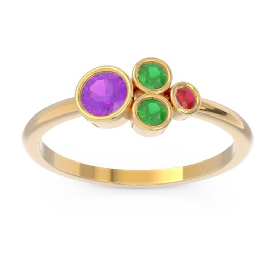 Petite Modern Bezel Utkara Ring