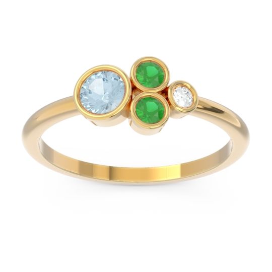 Petite Modern Bezel Utkara Ring