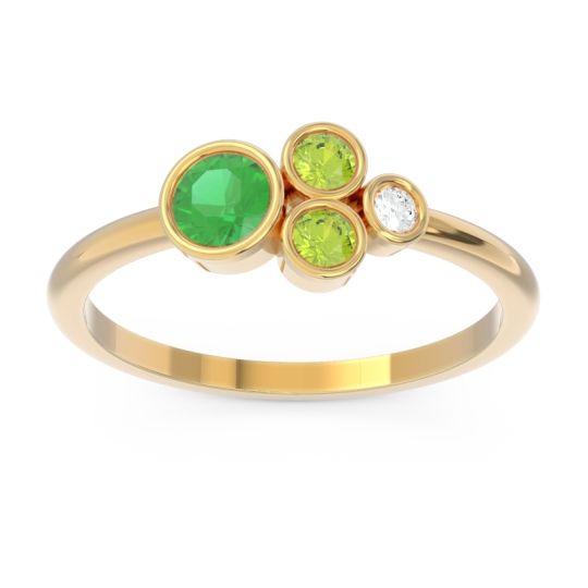 Petite Modern Bezel Utkara Ring