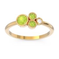 Petite Modern Bezel Utkara Ring