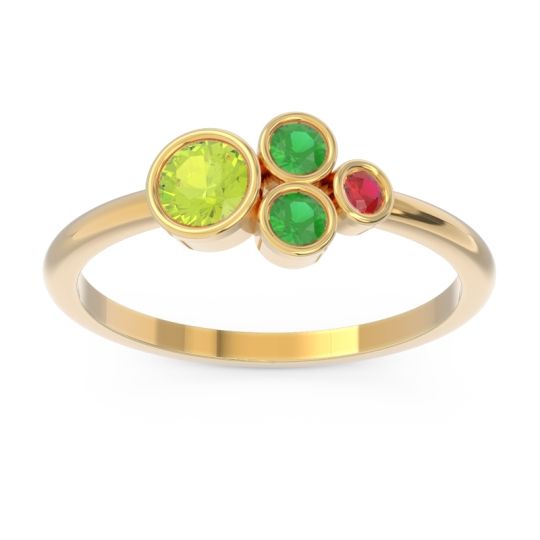 Petite Modern Bezel Utkara Ring