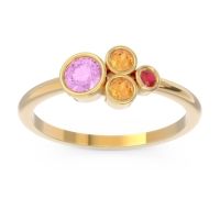 Petite Modern Bezel Utkara Ring