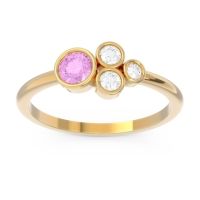 Petite Modern Bezel Utkara Ring