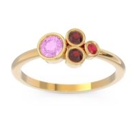 Petite Modern Bezel Utkara Ring