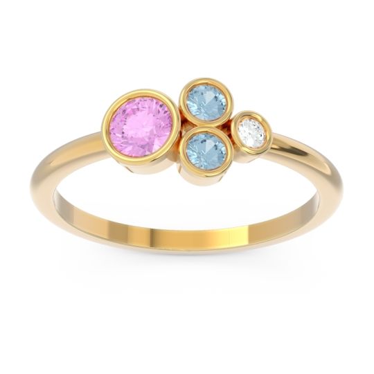 Petite Modern Bezel Utkara Ring