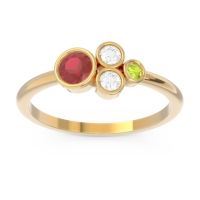 Petite Modern Bezel Utkara Ring