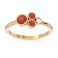 Petite Modern Bezel Utkara Ring