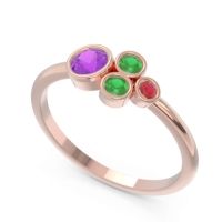 Petite Modern Bezel Utkara Ring