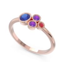 Petite Modern Bezel Utkara Ring