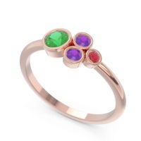 Petite Modern Bezel Utkara Ring