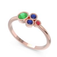 Petite Modern Bezel Utkara Ring