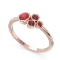 Petite Modern Bezel Utkara Ring