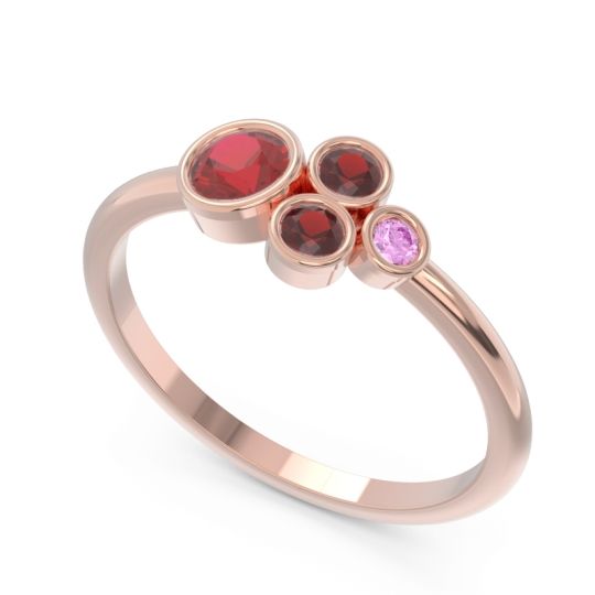 Petite Modern Bezel Utkara Ring