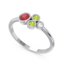 Petite Modern Bezel Utkara Ring