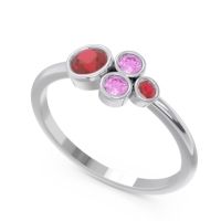 Petite Modern Bezel Utkara Ring