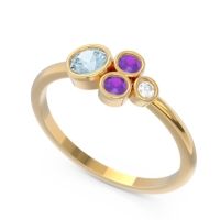 Petite Modern Bezel Utkara Ring
