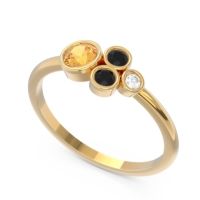 Petite Modern Bezel Utkara Ring