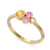 Petite Modern Bezel Utkara Ring