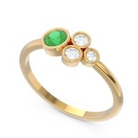 Petite Modern Bezel Utkara Ring