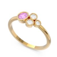 Petite Modern Bezel Utkara Ring