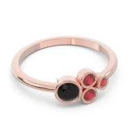 Petite Modern Bezel Utkara Ring