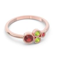 Petite Modern Bezel Utkara Ring