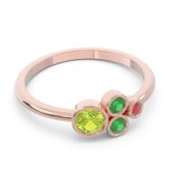 Petite Modern Bezel Utkara Ring