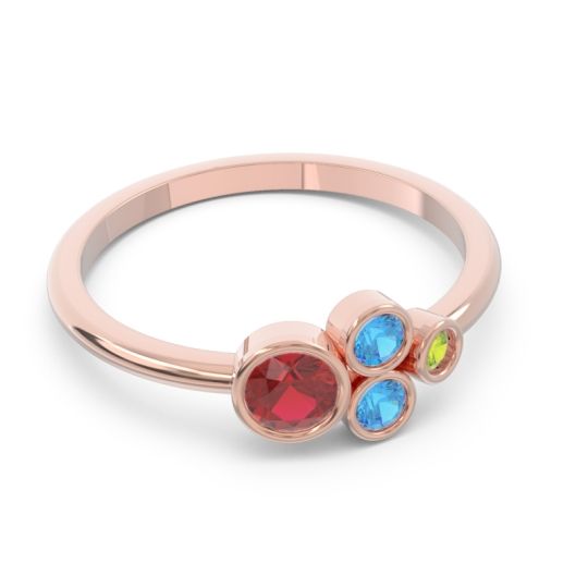 Petite Modern Bezel Utkara Ring