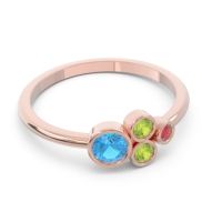 Petite Modern Bezel Utkara Ring