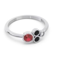 Petite Modern Bezel Utkara Ring