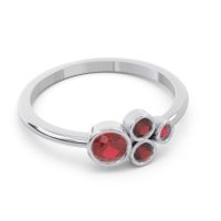 Petite Modern Bezel Utkara Ring