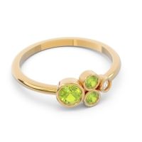 Petite Modern Bezel Utkara Ring