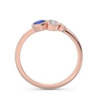 Petite Modern Bezel Utkara Ring