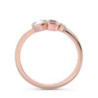 Petite Modern Bezel Utkara Ring