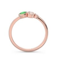 Petite Modern Bezel Utkara Ring