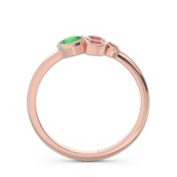 Petite Modern Bezel Utkara Ring