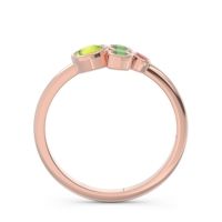 Petite Modern Bezel Utkara Ring
