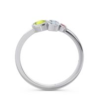 Petite Modern Bezel Utkara Ring