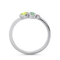 Petite Modern Bezel Utkara Ring