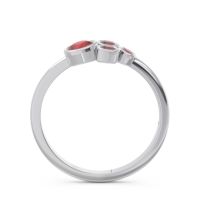 Petite Modern Bezel Utkara Ring