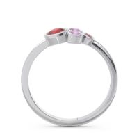 Petite Modern Bezel Utkara Ring