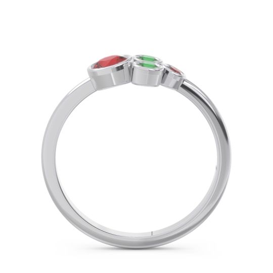 Petite Modern Bezel Utkara Ring